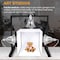 Ipower Clamp Lamp Light with 5.5 Inch Aluminum Reflector up to 60 Watt E26 Socket (no Bulb Included) HIWKLTCLAMPSSILWHT - alternate 10